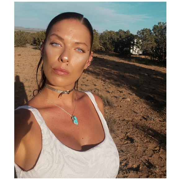 natural turquoise handmade necklace Kπ¦K - Picture 6 of 7